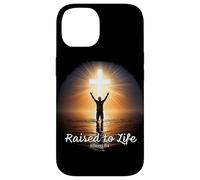 Raised to Life - Christian Faith Church Baptism Romans 6:4 Carcasa para iPhone 14
