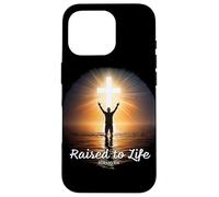 Raised to Life - Christian Faith Church Baptism Romans 6:4 Carcasa para iPhone 16 Pro