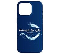 Raised to Life - Christian Faith Church Baptism Romans 6:4 Carcasa para iPhone 16 Pro