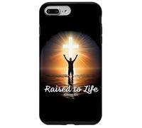 Raised to Life - Christian Faith Church Baptism Romans 6:4 Carcasa para iPhone 7 Plus/8 Plus