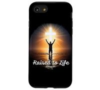 Raised to Life - Christian Faith Church Baptism Romans 6:4 Carcasa para iPhone SE (2020) / 7/8