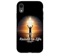 Raised to Life - Christian Faith Church Baptism Romans 6:4 Carcasa para iPhone XR