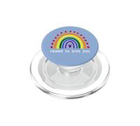 Raised to Love You 2 Moms Love My Two Mommies Pride Mom LGBT PopSockets PopGrip para MagSafe