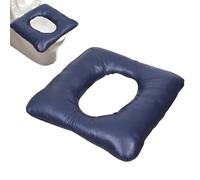 Raised Toilet Seat - Toilet Seat Riser Cushion, Anti-Slip Waterproof High Rise Support | Comfortable Seats Cushion for Seniors Elderly Pregnant Women Bathroom Home Apartment Hotel