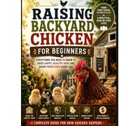 Raising Backyard Chickens for Beginners: Everything You Need to Raise Healthy Hens, Collect Fresh Eggs, and Build a Thriving Backyard Flock