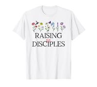 Raising Disciples Blessed Mom Christian Bible Proverbs 22:6 Camiseta