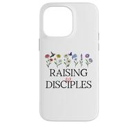 Raising Disciples Blessed Mom Christian Bible Proverbs 22:6 Carcasa para iPhone 14 Pro MAX