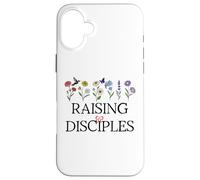 Raising Disciples Blessed Mom Christian Bible Proverbs 22:6 Carcasa para iPhone 16 Plus