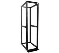 Raising Electronics Rack para servidores de 4 Postes Abiertos, 19 Pulgadas, Profundidad Ajustable, acero Laminado en frío (42U, 82 Pulgadas de Altura)