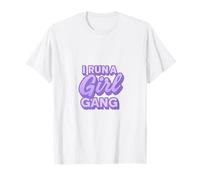 Raising My Girl Gang Mom, Regalo Divertido para el día de la Madre para Mujeres Camiseta