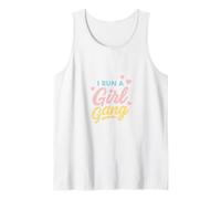 Raising My Girl Gang Mom, Regalo Divertido para el día de la Madre para Mujeres Camiseta sin Mangas