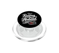 Raising My Husband Since 2011 Funny Wedding Anniversary Wife PopSockets PopGrip para MagSafe
