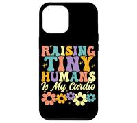 Raising Tiny Humans es mi Padre de Familia Floral y Cardiovascular Carcasa para iPhone 12 Pro MAX