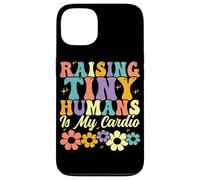 Raising Tiny Humans es mi Padre de Familia Floral y Cardiovascular Carcasa para iPhone 13