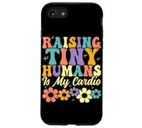 Raising Tiny Humans es mi Padre de Familia Floral y Cardiovascular Carcasa para iPhone SE (2020) / 7/8