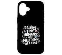 Raising Tiny Humans Parenting Carcasa para iPhone 16