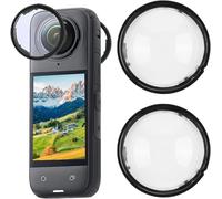 RaitWahl Protector de Lente para Insta360 X4, Vidrio Templado de Alta Resistencia, Revestimiento Óptico Multicapa, Protección contra Arañazos, Instalación Fácil, Compatible con Cámara de insta360