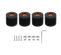 Raiveug 3D Impresora Anti vibración Matera de pie de goma para Ender 3 CR10 CR -10S Pro X1 - Reducción de ruido y amortiguación de vibración para impresión estable