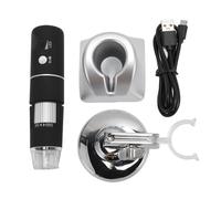RaiveUg Microscopio Digital inalámbrico Alta definición 1000x Cámara WiFi WiFi con teléfono LED Computadora Mecanismo de la Planta de Piel Inspección