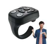 Raixihu Control Remoto de Video para teléfono, Clicker Remoto para teléfono | Obturador inalámbrico para Celular - Page Turner Clicker para Leer novelas, Tomar fotografías, Cambiar