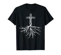 Raíz Cruz Cristo Amor Jesús Dios Pastor Cristo Cristiano Camiseta
