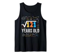 Raíz Cuadrada de 121 cumpleaños número 11 años Camiseta sin Mangas