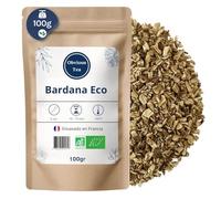 Raíz de Bardana Orgánica en Hoja Suelta - Infusión Detox y Bienestar y Té de Hierbas - Arctium Lappa L. - Agricultura ecológica - Envasado en Francia - Bolsa de 100 g (50 tazas)