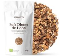 RAIZ DE DIENTE DE LEÓN ECOLÓGICA 100g | Té de Raíz de Diente de León Bio | Puro, sin aditivos y cortado para Infusión Taraxacum officinale REPLANTEA
