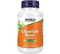 Now Foods Licorice Root 450 mg (100 Cápsula)