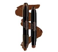 Raíz instantánea, palo de raíz de doble cabeza, cubierta de pelo gris instantáneo, lápiz corrector de línea del cabello, maquillaje permanente, corrector natural para la línea del cabello, raíces y