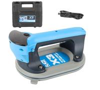 Raizi X3 - Ventosa eléctrica al vacío con función de bomba de encendido/apagado automático, potencia de succión de 140 kg, pantalla digital colorida, batería de 2000 mAh para granito, vidrio, azulejos