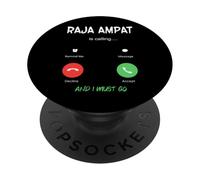 Raja Ampat está Llamando y Debo IR a Indonesia de Viaje PopSockets PopGrip Adhesivo