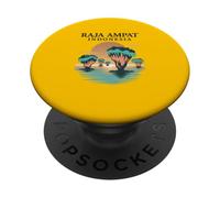 Raja Ampat Indonesia Atardecer PopSockets PopGrip Adhesivo