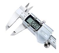 RajoNN Calibrador digital electrónico 0-150 mm Calibre de corredera impermeable industrial de acero inoxidable calibre digital de alta precisión para uso doméstico e industrial