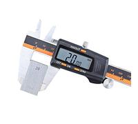 RajoNN Calibrador digital electrónico RajoNN Calibrador digital de acero inoxidable de 0-150 mm con pantalla de fracción, calibrador digital calibrador electrónico para uso doméstico e industrial