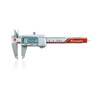 RajoNN Calibrador digital electrónico Vernier calibrador digital electrónico calibrador digital 0-150 mm/200 mm/300 mm para el hogar y la industria (color: plata, tamaño: 150 mm)