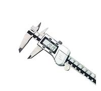 RajoNN Calibrador digital electrónico Vernier con pantalla digital digital calibrador vernier digital de 0 a 150 mm de medición en acero inoxidable herramientas de medición para el hogar e industrial