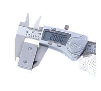 RajoNN Calibrador digital electrónico Vernier de alta precisión, grado industrial, IP54, pantalla digital electrónica, calibrador vernier digital de 0 a 150 mm, acero inoxidable para el hogar e