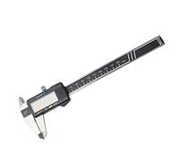 RajoNN Calibrador digital electrónico Vernier de pantalla grande Pantalla digital Calibrador de conversión de pulgadas métricas Calibrador Vernier de acero inoxidable para el hogar y la industria