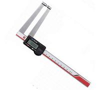 RajoNN Calibrador digital Vernier de 6 pulgadas/150 mm, calibradores vernier digitales fraccionales de gran tamaño con pantalla de precisión medidas fraccionales (color: acero inoxidable, tamaño: 0-75