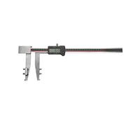 RajoNN Calibrador digital vernier de acero inoxidable electrónico digital vernier calibrador digital herramienta de medición de pulgadas medidas fraccionarias de precisión (color: acero inoxidable