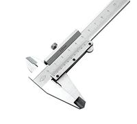 RajoNN Calibre electrónico digital de 0,02 mm para uso doméstico e industrial (color: plata, tamaño: 0 - 200 mm)