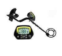RajoNN Detector de metales Detector de metales Detector de oro Pantalla de cristal líquido Modo de sonido Detector de Cazador de Tesoros Sensibilidad Adultos Niños Salvaje Detector de caza del tesoro