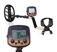 RajoNN Detector de metales para adultos, detector de oro de metales subterráneo, portátil, cazador de tesoros de oro, fácil de instalar