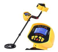 RajoNN Detector de metales subterráneo, impermeable, profesional, buscador de tesoros, pantalla LCD, detector de metales, bobina de búsqueda impermeable para caza de tesoros
