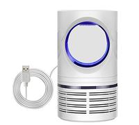 RajoNN Matamosquitos alimentado por USB para dormitorio, control de plagas, portátil, eléctrico, interior, exterior, seguro, hogar, oficina, UV, lámpara de escritorio