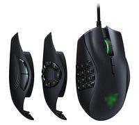 RajoNN Mice Gaming Mouse, Sensor óptico de 16,000 dpi, iluminación Chroma RGB, Ratones de computadora con Placa Lateral Intercambiable con configuraciones de 2, 7, 12 Botones, interruptores