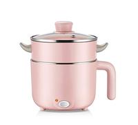 RajoNN Mini olla arrocera eléctrica portátil de 1,2 L, olla eléctrica para calentar comidas, mini olla caliente con interior de acero inoxidable