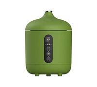 RajoNN Olla arrocera eléctrica de 0,8 l, olla de cocción inteligente para citas, aislamiento, sopa de alimentos, gachas, olla olla arrocera (color: verte)