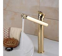 RajoNN RajoNN Lavabo Dorado RajoNN Lavabo de Baño RajoNN Plataforma Elevada Lavabo Giratorio RajoNN Mezclador de Agua Fría y Caliente